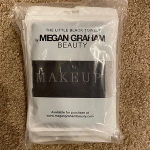 Set of Four Black Makeup Removing Wash Cloths NEW